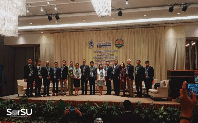 SorSU-DRRM & CC officials attend the 2nd International Conference in Climate Change Adaptation and Disaster Risk Reduction Management