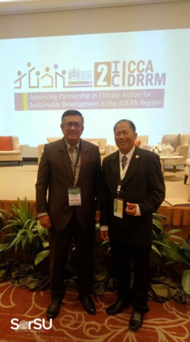 SorSU-DRRM & CC officials attend the 2nd International Conference in Climate Change Adaptation and Disaster Risk Reduction Management