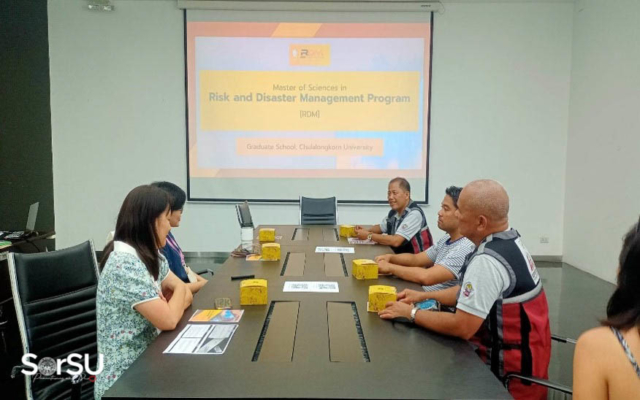 SorSU DRRM & CC officials benchmarking at Chulalongkorn University Graduate School