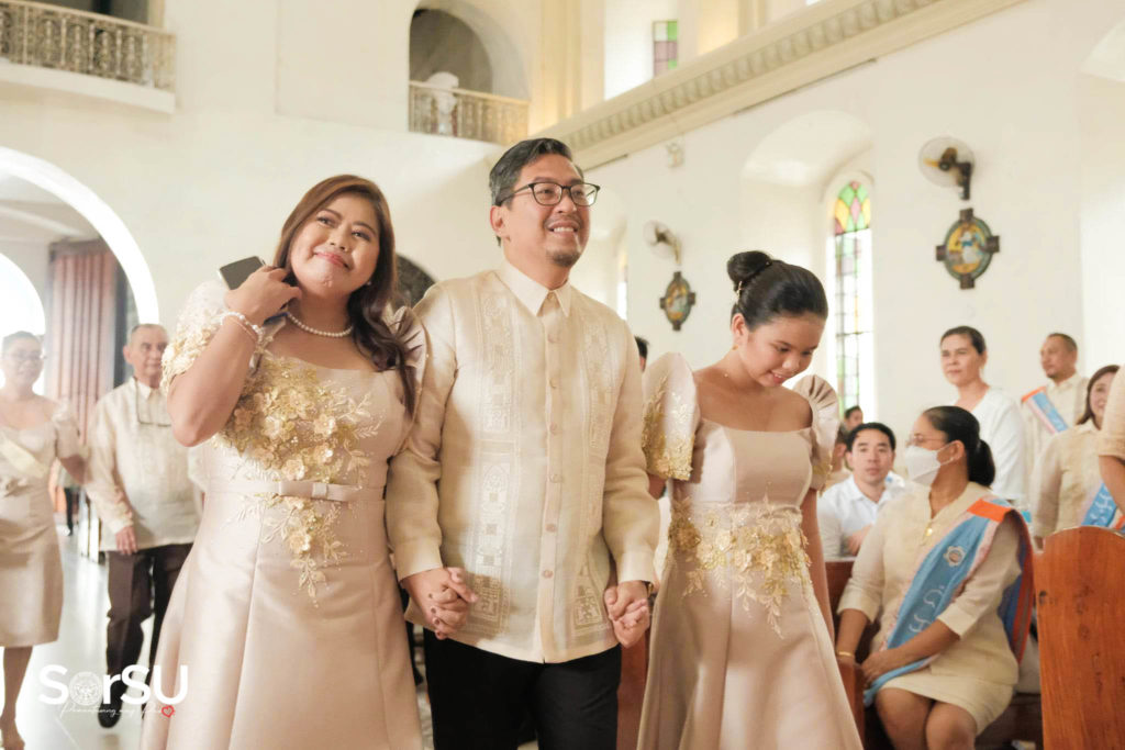 SorSU President De Jesus attends the Investiture Ceremony of the 9th BU ...