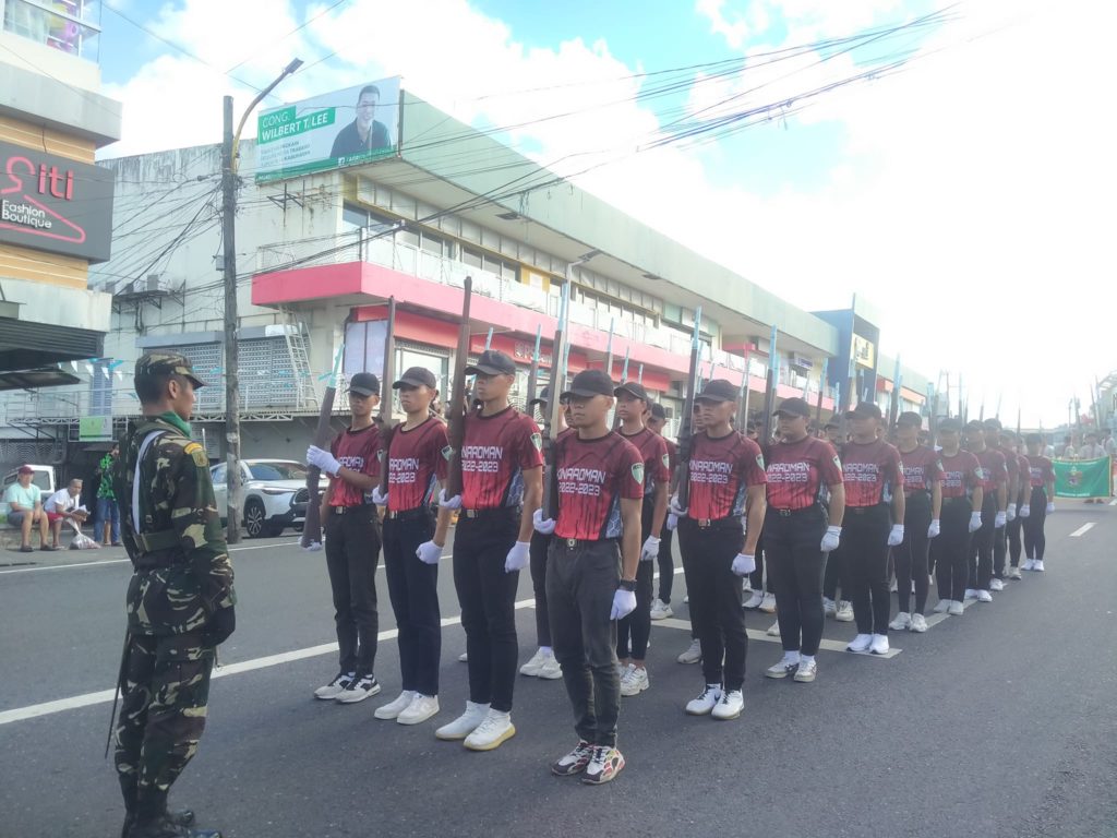 SorSU ROTC Unit Joins Pili Festival 2023 – Civic Military Parade ...