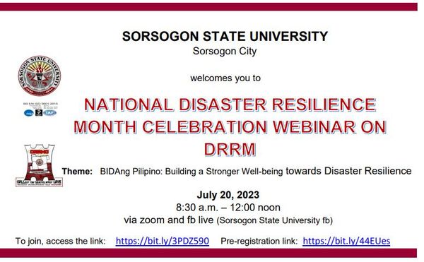 National Disaster Resilience Month Celebration Webinar