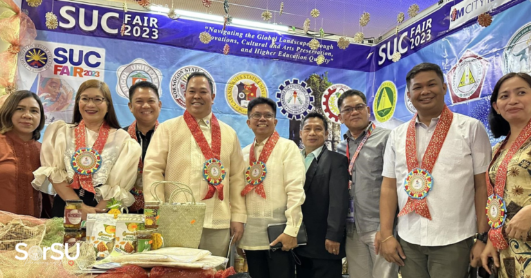 SorSU at CHED SUC Fair 2023 in Iloilo City