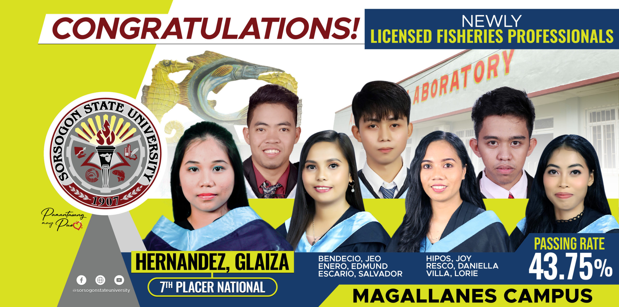 University produces 7 newly Licensed Fisheries Professionals — SorSU ...