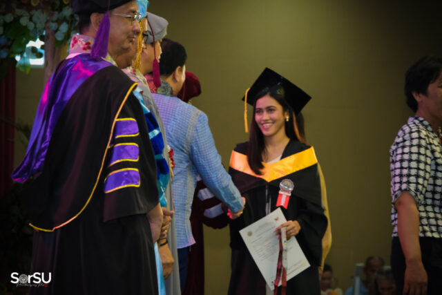 SorSU 1 2026 CoTEd, Entrep graduates (100)