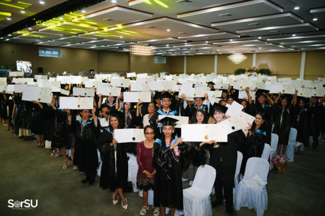 SorSU 1 2026 CoTEd, Entrep graduates (156)