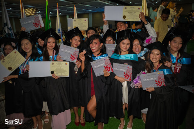 SorSU 1 2026 CoTEd, Entrep graduates (166)
